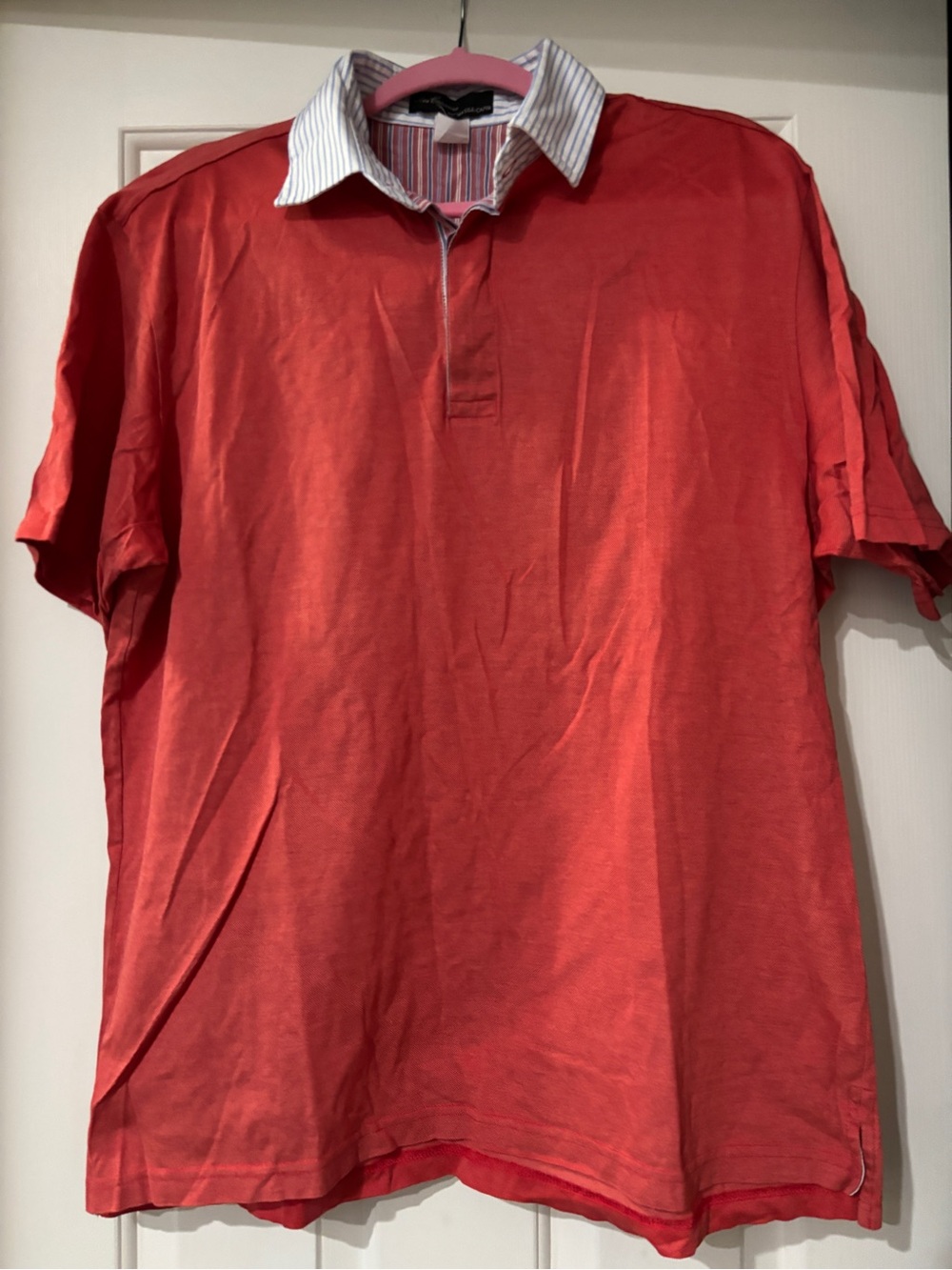 Les Copains Red Polo Shirt Italy - 56 (XL)